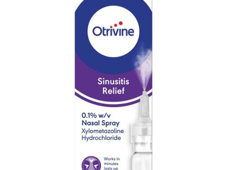 Otrivine Adult Sinusitis Nasal Decongestant Spray For Discount