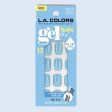 L.A. Colors 13 Piece Gel Nails On! Nail Tips And Glue Kit Fashion