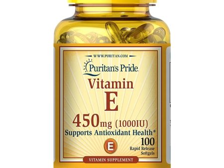 Vitamin E 1000 IU for Immune and Healthy Skin Supply