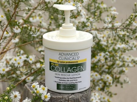 Advanced Clinicals Collagen Skin Rescue Lotion Online now