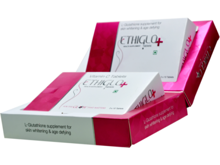 Ethiglo Plus Tablets (l-glutathione 600mg) Skin Lightening & Whitening Tablet For Discount