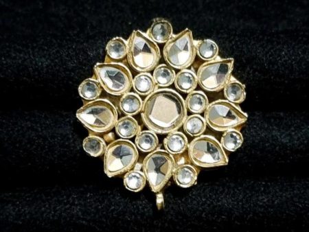 Designer kundan adjustable ring. Online now