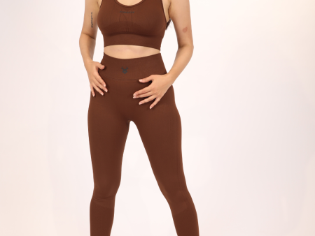 Fireox Yoga Fitness Set, Brown Hot on Sale