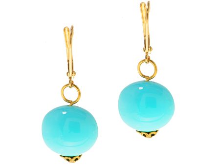 CARIBBEAN RAINDROP STATEMENT EARRINGS on Sale