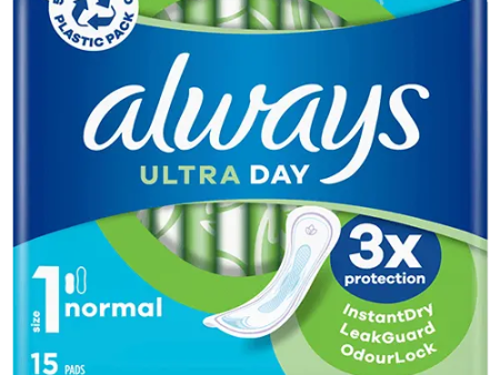 Always Ultra Normal (Size 1) Sanitary Pads Fashion