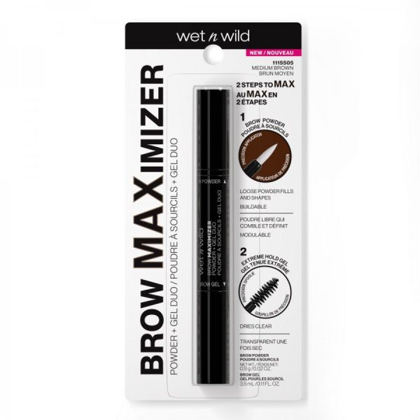 Wet n Wild Brow Maximizer Powder+ Gel Duo For Discount