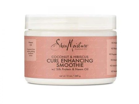 Shea Moisture Coconut & Hibiscus Curl Enhancing Smoothie 340g Online Hot Sale