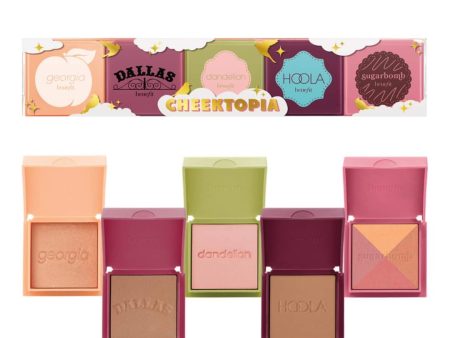 BENEFIT

Cheektopia Blushers & Matte Bronzer Minis Gift Set For Cheap