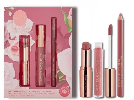 Rachel Couture Complete Lip Kit - Rose For Discount