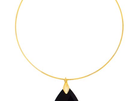 CLASSIC COLLAR STATEMENT NECKLACE (BLACK) Supply