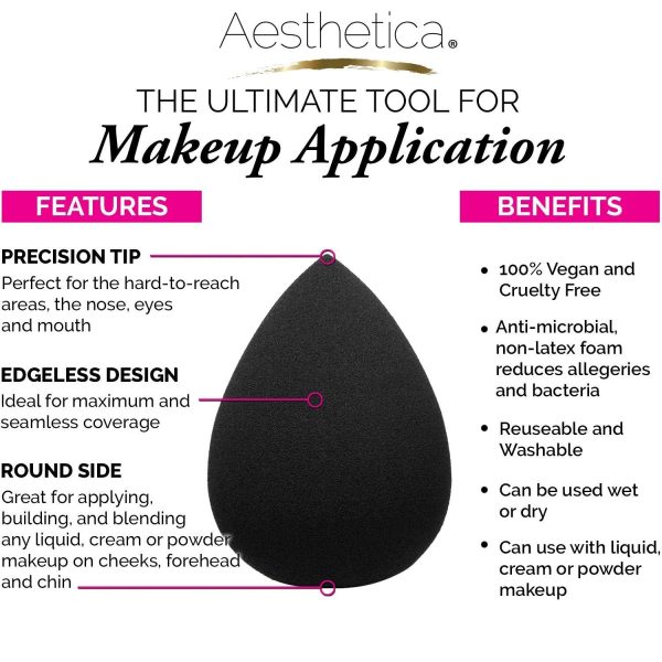 Aesthetica Cosmetics Beauty Sponge Blender Online Hot Sale