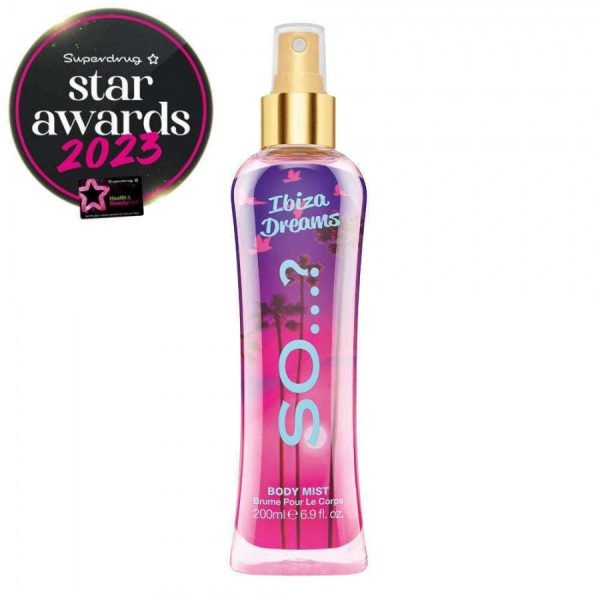 SO…? Ibiza Dreams Body Mist 200ml Hot on Sale