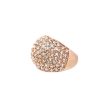 DAZZLING NIGHTS STATEMENT RING (ROSE GOLD) Cheap