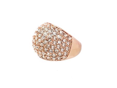 DAZZLING NIGHTS STATEMENT RING (ROSE GOLD) Cheap