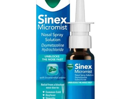 VICKS Sinex Micromist Nasal Spray Supply