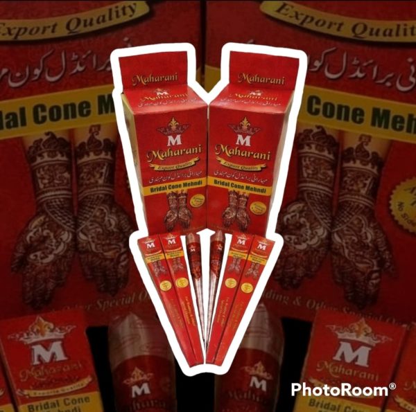 Maharani bridal 100% Natural henna cone. Hot on Sale