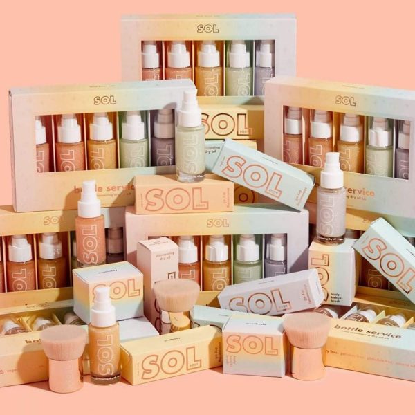 bottle service sol shimmering dry oil kit Online now