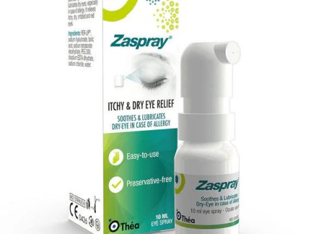 Zaspray Itchy And Dry Eye Relief Spray Online now