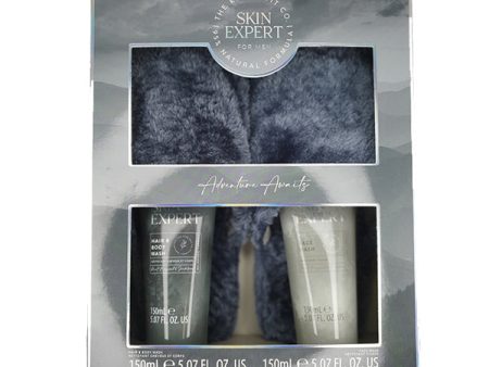 Skin Expert For Men Slipper Gift Set Hot on Sale