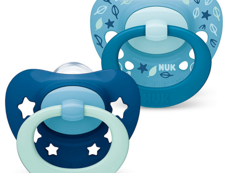 NUK Signature Night Soother Silicone 0-6 months Online now