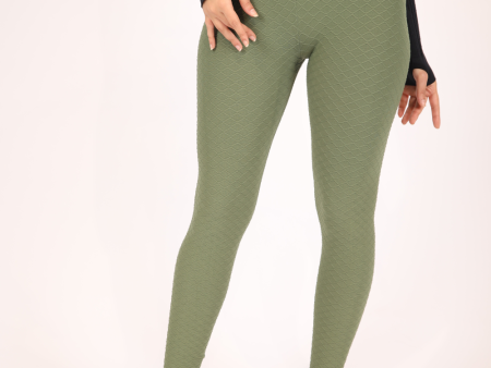 Fireox Yoga Pants, Green Online now