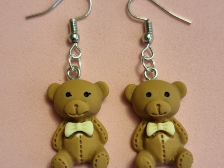 Bear Earrings. Online Sale