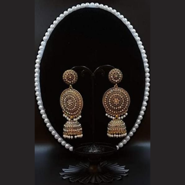 Traditional long indian jhumkas Discount