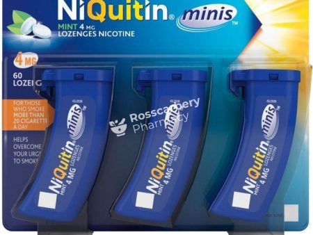 NiQuitin Mini 4mg Mint Lozenges For Sale