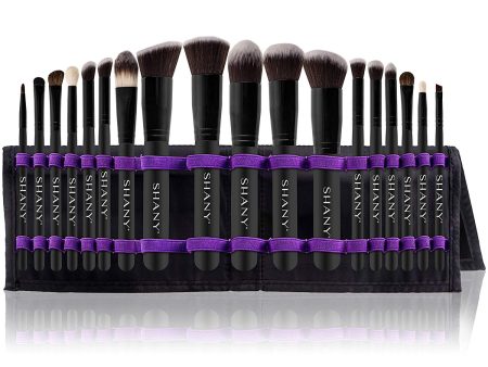 SHANY Artisan s Easel 18 Piece Elite Cosmetics Brush Collection, Black Discount