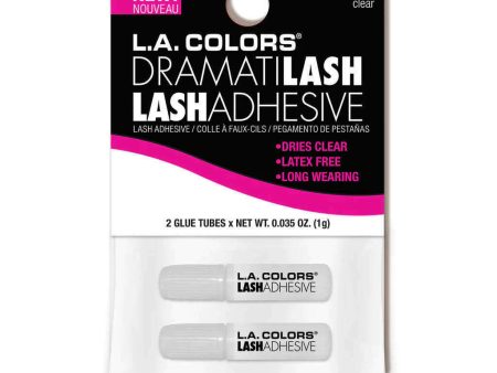 La Colors Dramatilash Lash Adhesive 2 Pc Travel -Clear For Cheap