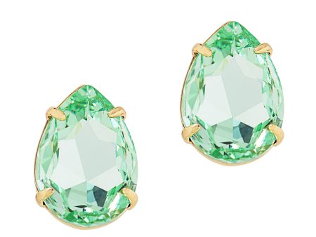 POWER DROP STATEMENT EARRINGS (MINT) Sale