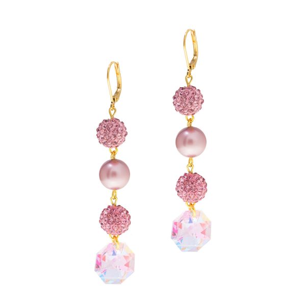 PINK PASSION STATEMENT EARRINGS Fashion