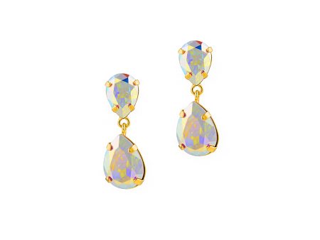 BE EXTRAORDINARY STATEMENT EARRINGS (AURORA BOREALIS) Cheap