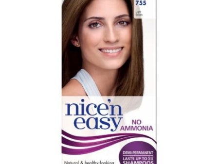 Clairol - Nice N Easy Demi-Permanent - 755 Light Brown Online now