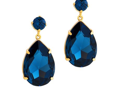 OPULENT GLAMOUR STATEMENT EARRINGS (MONTANA) For Cheap