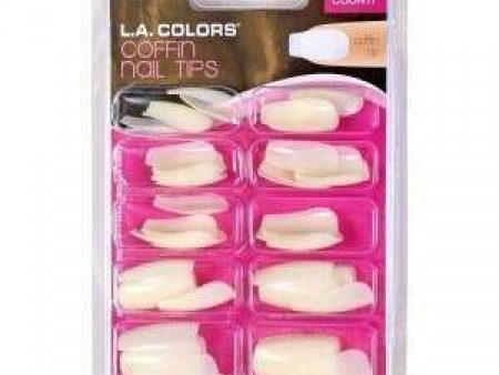 La Colors Coffin Nail Tips Discount