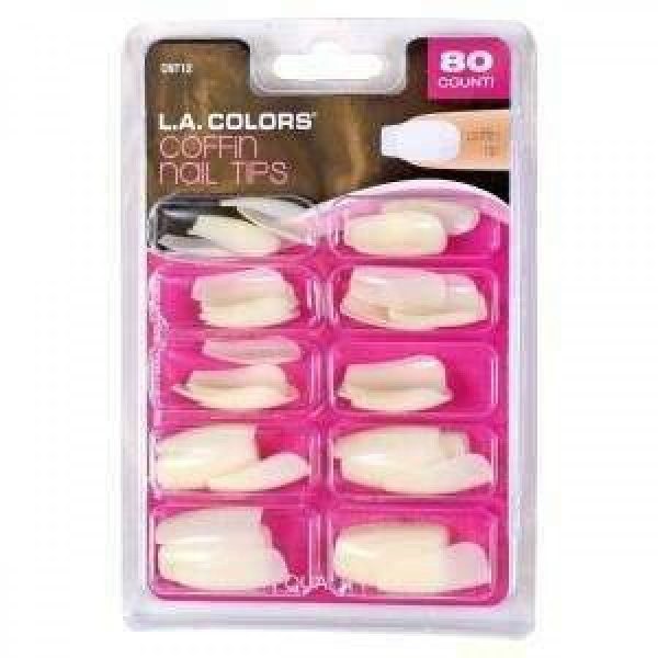 La Colors Coffin Nail Tips Discount