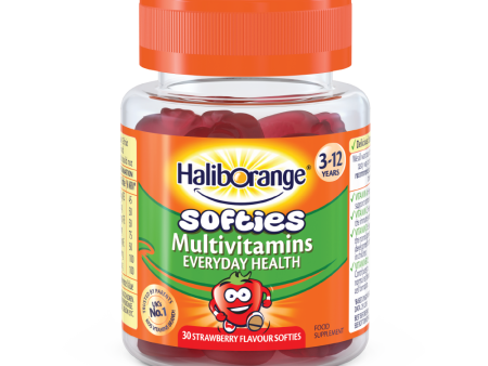 Haliborange Softies Multivitamins 3-12 Years - Strawberry 30 Softies Cheap