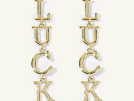 LUCK Dangle Earrings. Online Sale