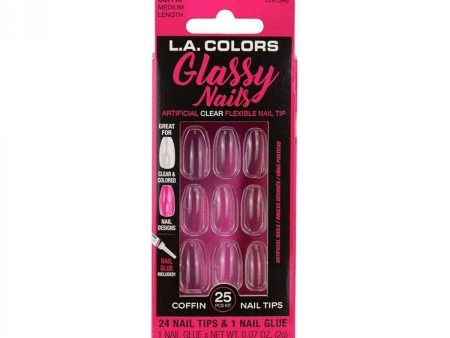 La Colors Glassy Nails Tip Online Sale