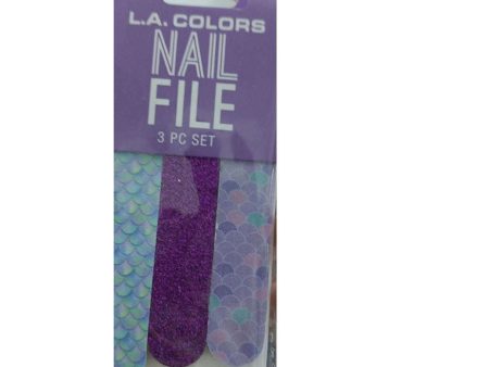 La Colors 3 Pc Nail File Set Discount