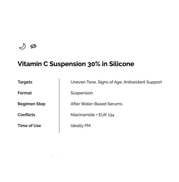 THE ORDINARY

Vitamin C Suspension 30% in Silicone( 30ml) Online Hot Sale