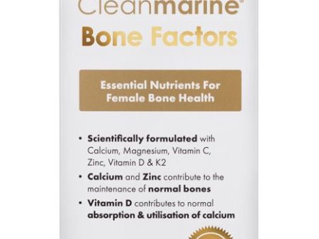 Cleanmarine Bone Factors 60 capsules Supply