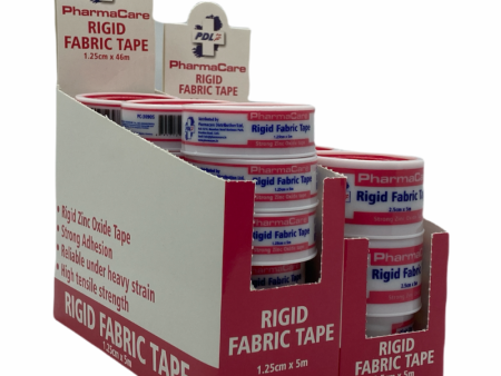 PharmaCare Rigid Fabric Tape 2.5cm x 5m Cheap