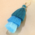 3 pairs tassel charm drop earrings. Online Sale