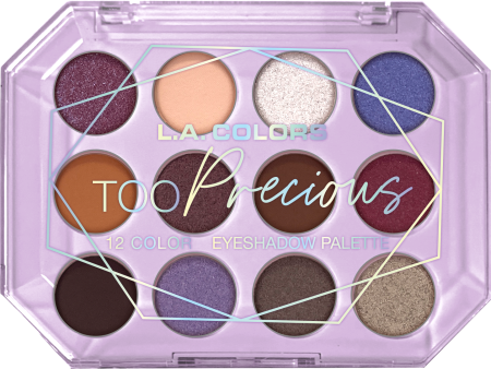 L.A. Colors 12 Colors Too Precious Eyeshadow Cheap