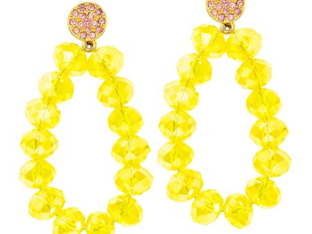 SUNSHINE AND SAND STATEMENT EARRINGS Supply