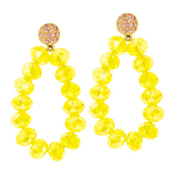 SUNSHINE AND SAND STATEMENT EARRINGS Supply