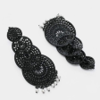 Oxidized black metal afgani jhumka Online Sale