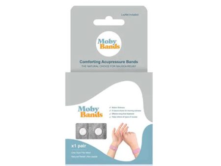 Moby Nausa Travel Bands 1 pair Online Sale